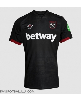 West Ham United Tricou Fotbal Replică 2024-25 Barbati Deplasare